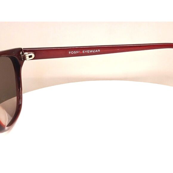 Fossil Eyewear PS2031RED 48-20-140 Designer Red Black Eyeglass Frames - Picture 9 of 15